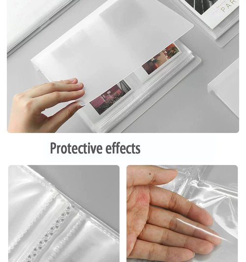 Nail Art Sticker Storage Book 2 Pack(160 Slots), Plastic Sticker Organizer Nail Decals Holder Collecting Album for Sticker Displaying
