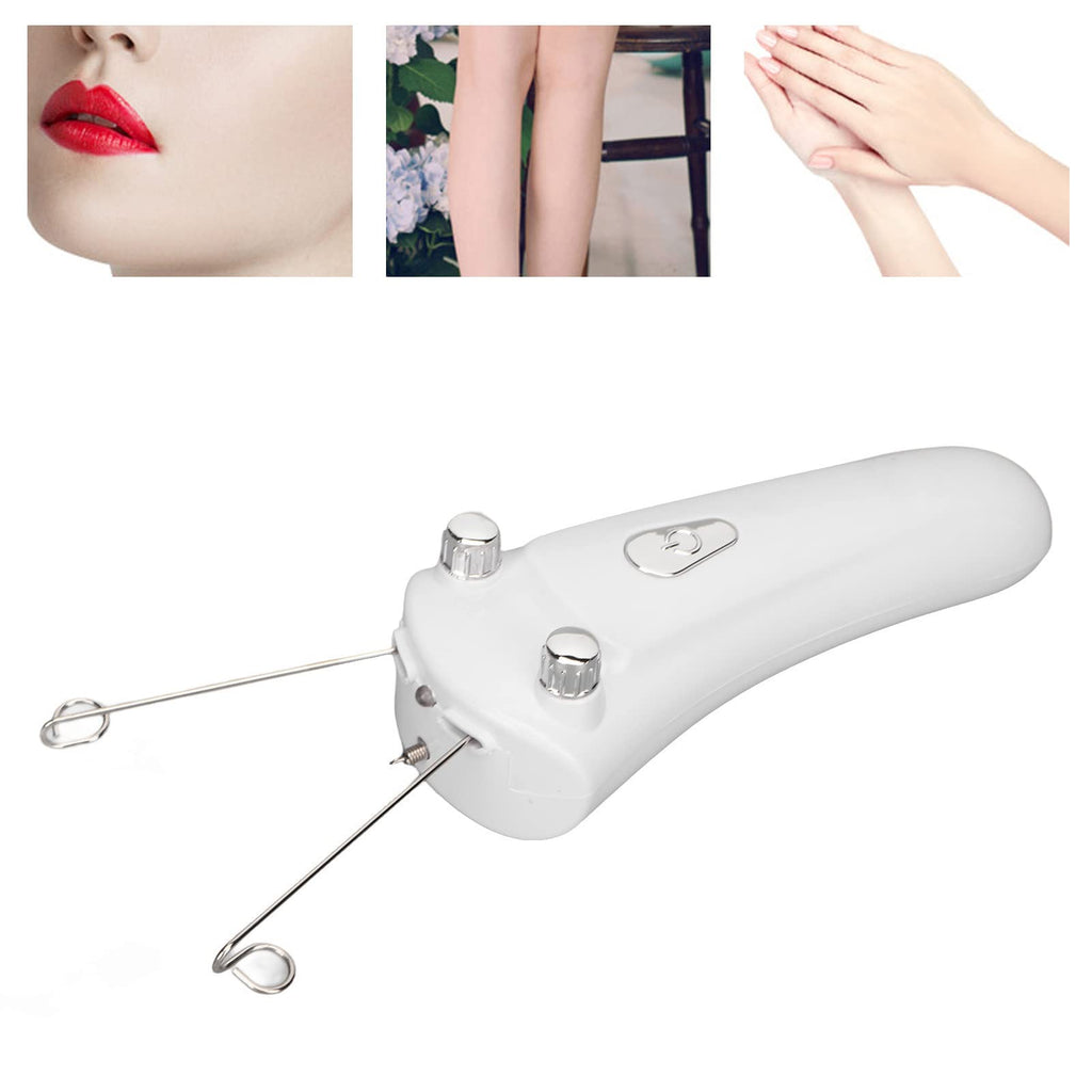 Threading Hair Removal for Women LED Light Electric Ladies Thread Hair Remover,Threader Machine Epilator for Fine Hairs on Face, Upper Lip, Arms