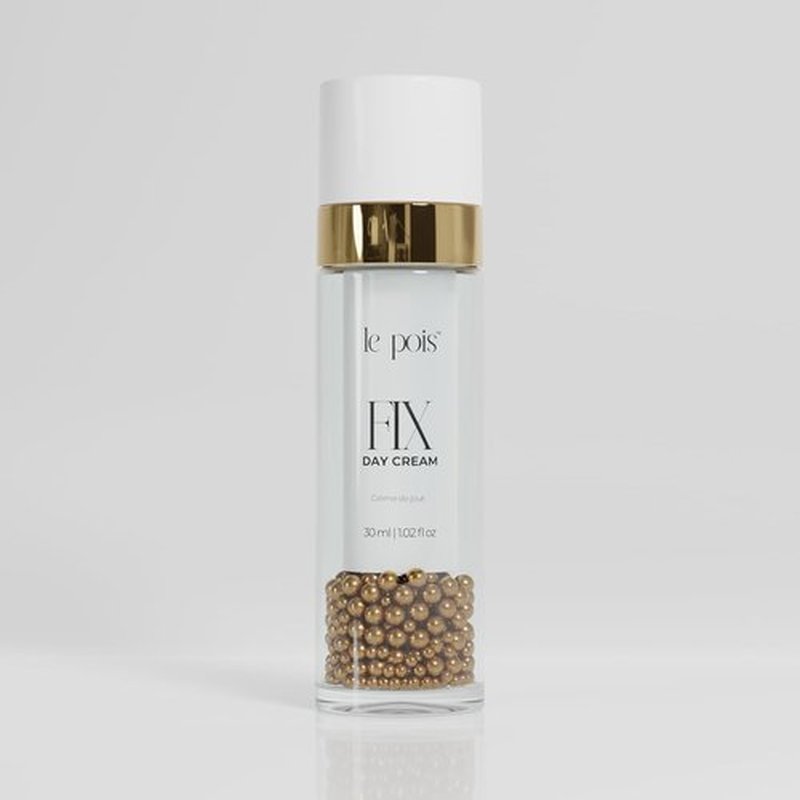 Le Pois FIX Day Cream - Plant-Based Moisturizer for All Skin Types | Fragrance-Free Anti-Aging Hydration