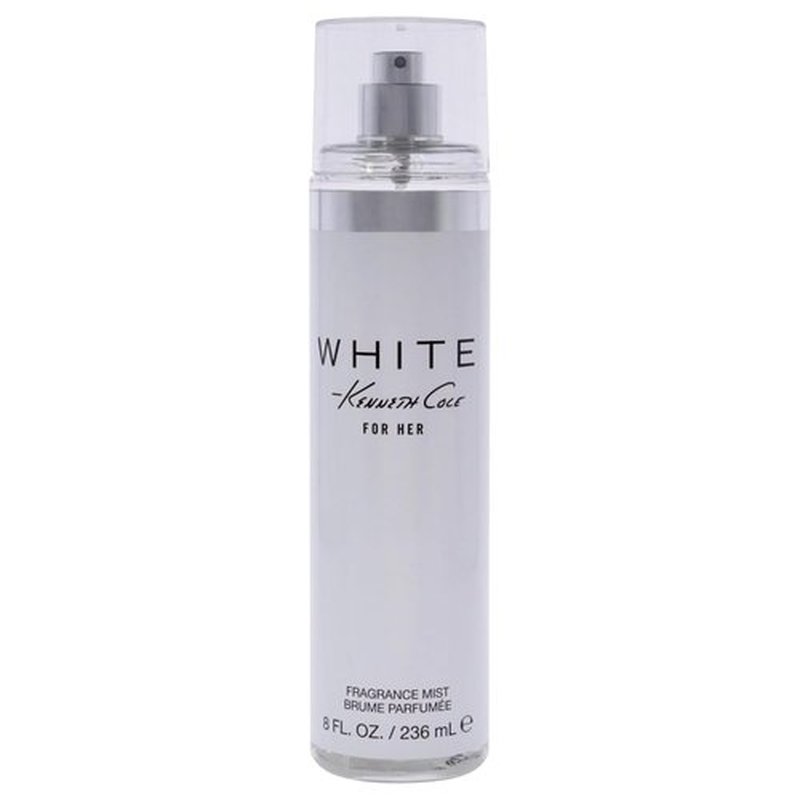 Kenneth Cole White for Her Body Mist - Fruity Fresh Feminine Scent with Mandarin & Vanilla | 8 Fl Oz