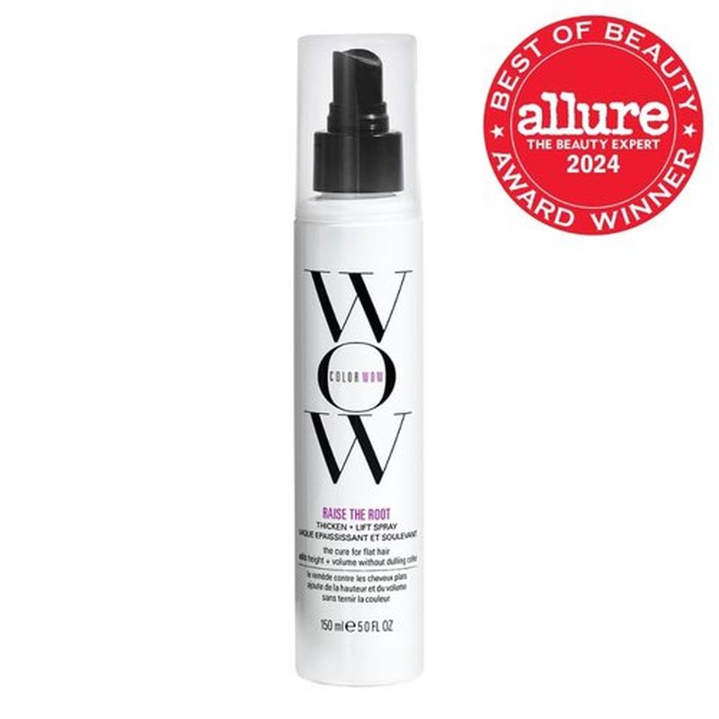 COLOR WOW Raise The Root Thicken + Lift Spray - All-Day Volume for Fine Hair | Non-Dulling Formula