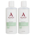 Alpha Skin Care Refreshing Face Wash, Gentle Soap-Free Formula, Citric AHA, Cleanses, Purifies, Tones & Restores pH, All Skin Types, Removes Make-Up & Oil, Anti-Aging Ingredients, 6 Oz, Pack of 2