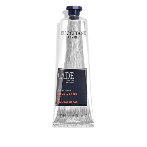 L'OCCITANE Cade Shaving Cream - Rich Foam for a Smooth Shave | With Shea Butter, Made in France
