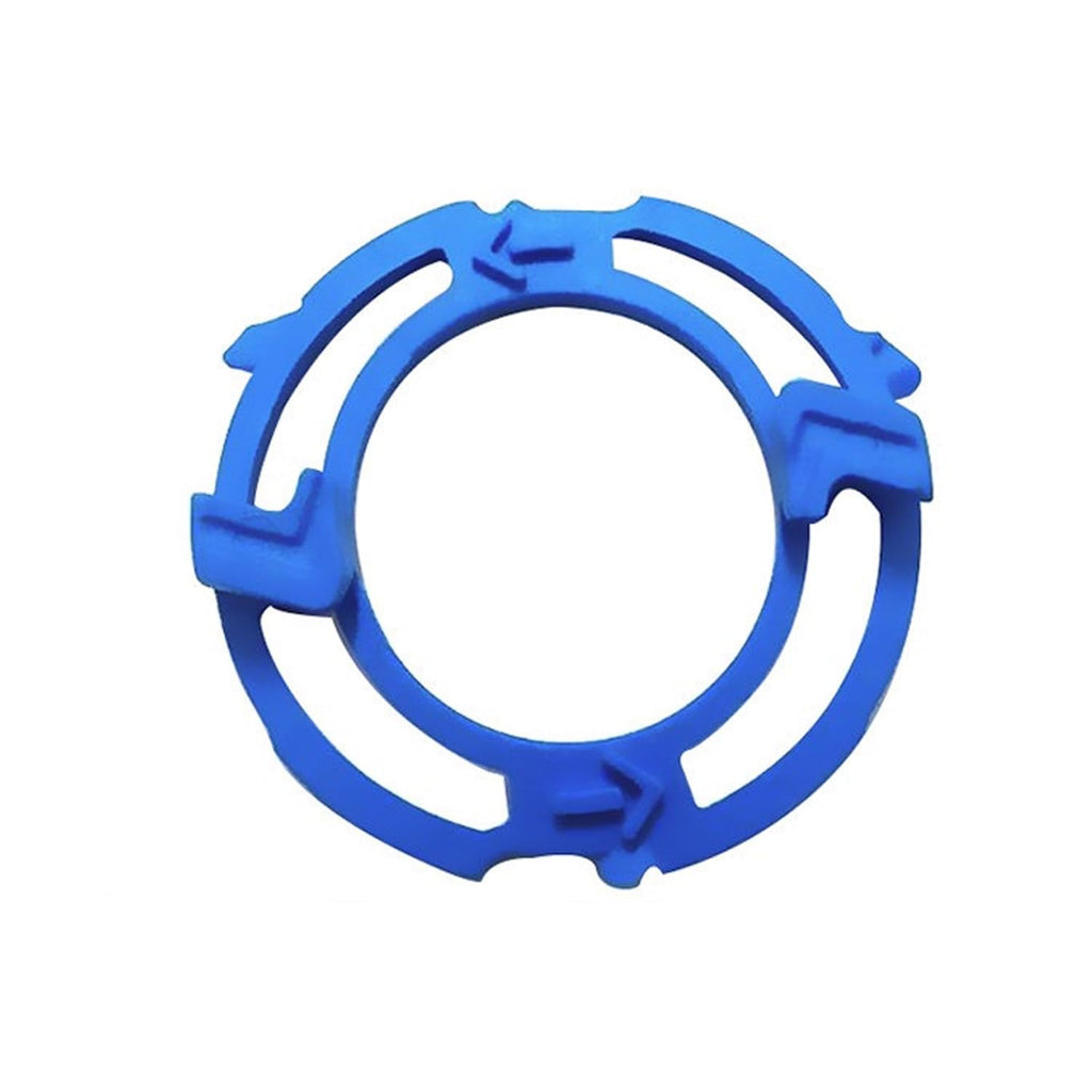 Melakee Shaver Head Blades Holder Plate for Razor Head Series 5000, 3PCS SH50 Blue Razor Retaining Rings Lock-Ring Blue Blade Retaining Rings for Shaver Model SH50 Shaver Head Series 5000