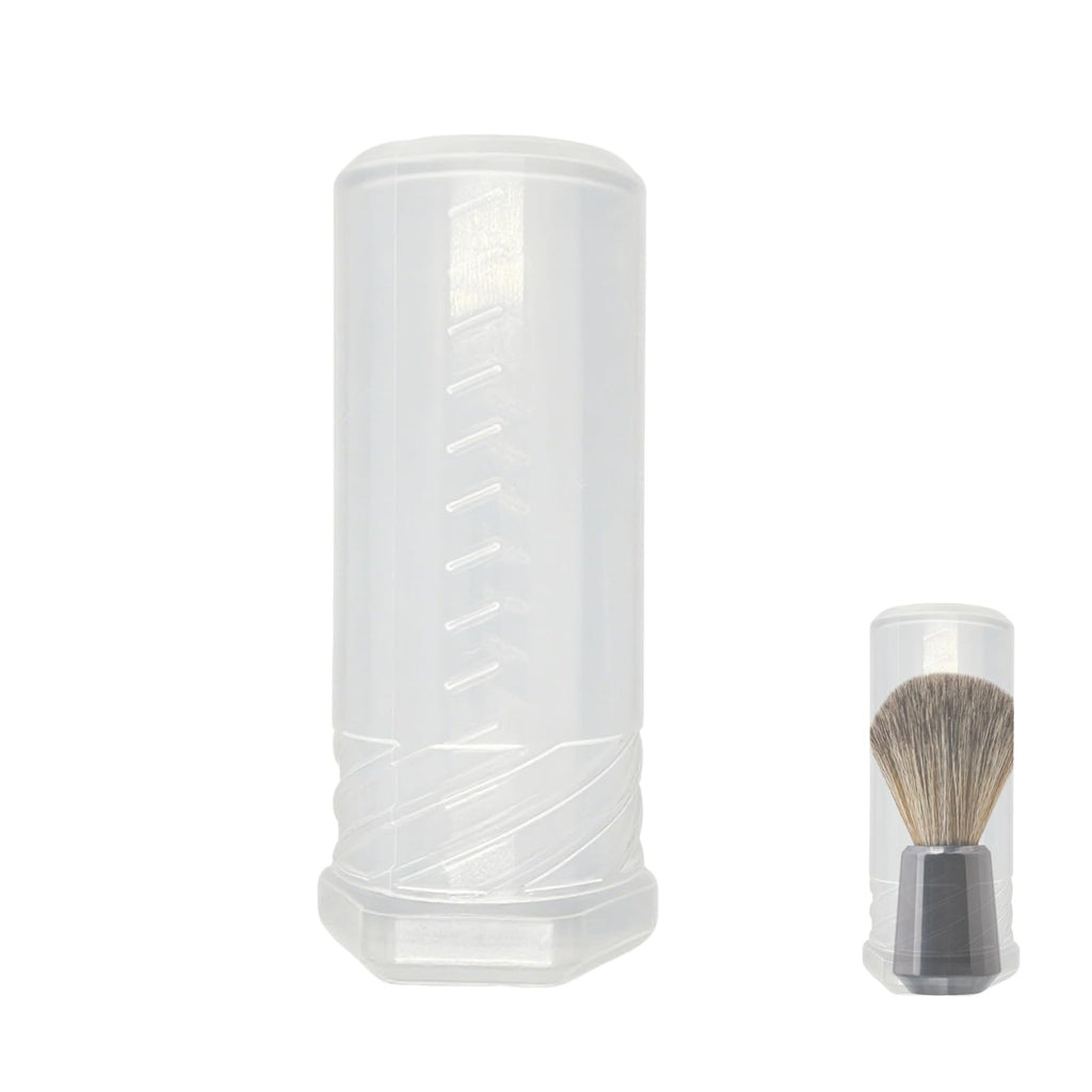 KGCGJVB Shaving Brush Holder Travel Case Adjustable Stand for Shave Brush and Safety Razor Compact Shaving Kit Organizer for Men Portable Hair Grooming Brush Case for Bathroom or On-the-Go Use
