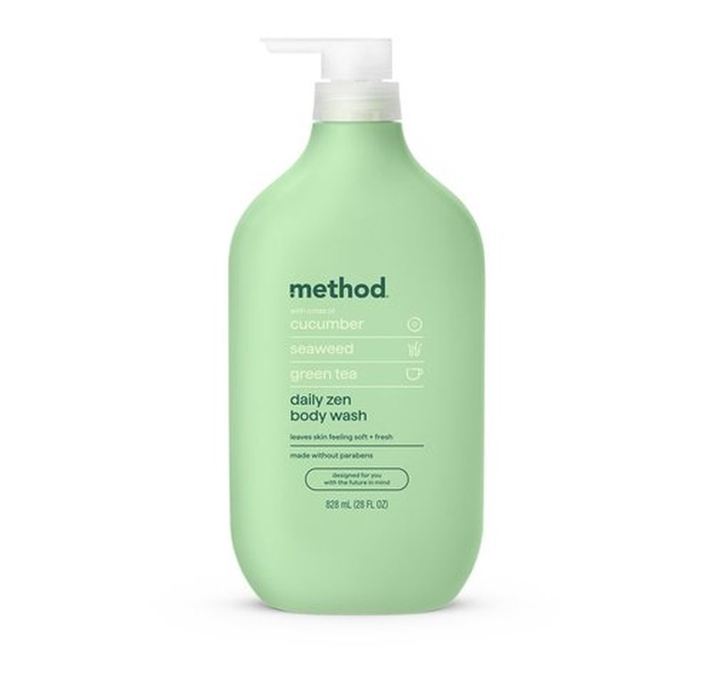 Method Body Wash - Daily Zen Scent | Nourishing Formula, 28oz Size