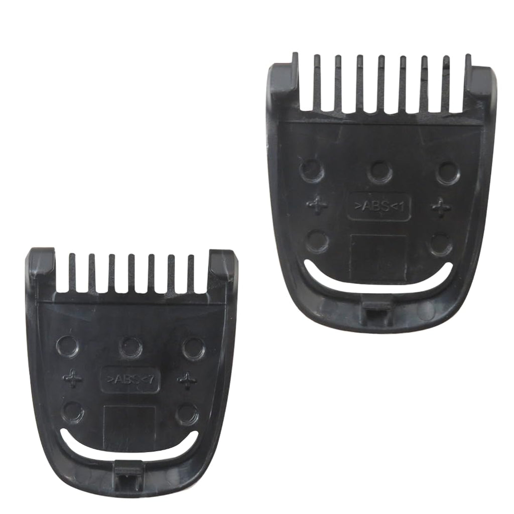 Latest Version Trimmer Replacement 1mm+2mm Beard Stubble Hair Guide Guard Comb for P-hilips N-orelco Multigroom MG3750 MG3760 MG5750 MG5760 MG7750 MG7770 MG7790 MG7791