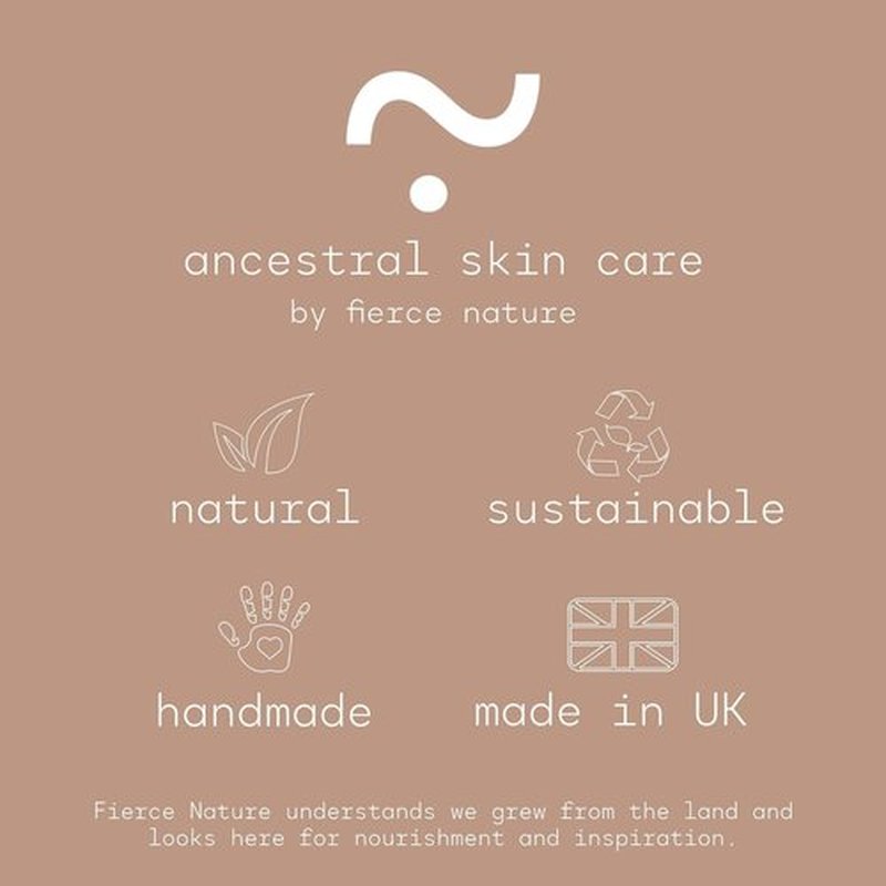 fierce nature Multi-Use Pure Tallow Bar | Organic & Natural Moisturising Bar for Face, Body, Hands & Hair | Non-Toxic Skincare Essential (Sweet Orange)