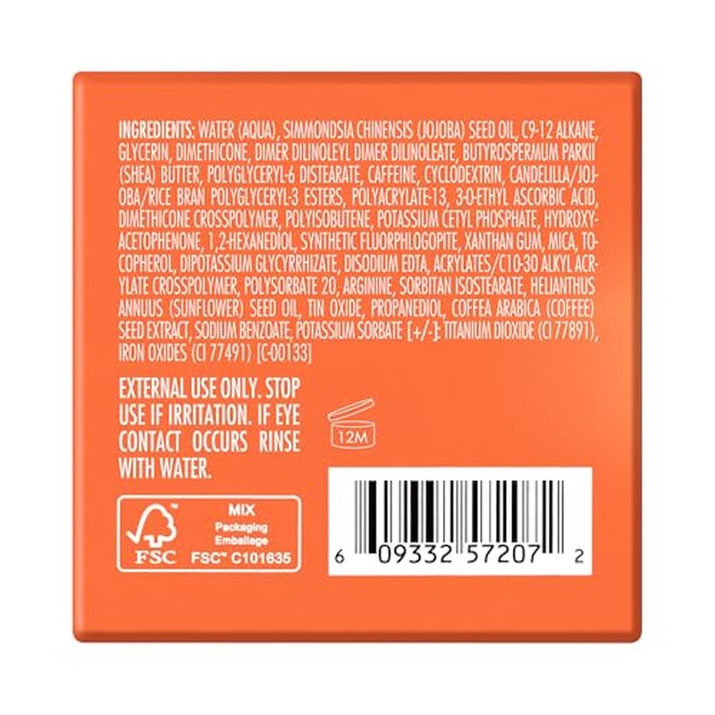 e.l.f. SKIN Bright + Brew-tiful Eye Cream, Helps Brighten Appearance Of Undereye Dark Circles & Repair Puffiness, Vegan & Cruelty-Free