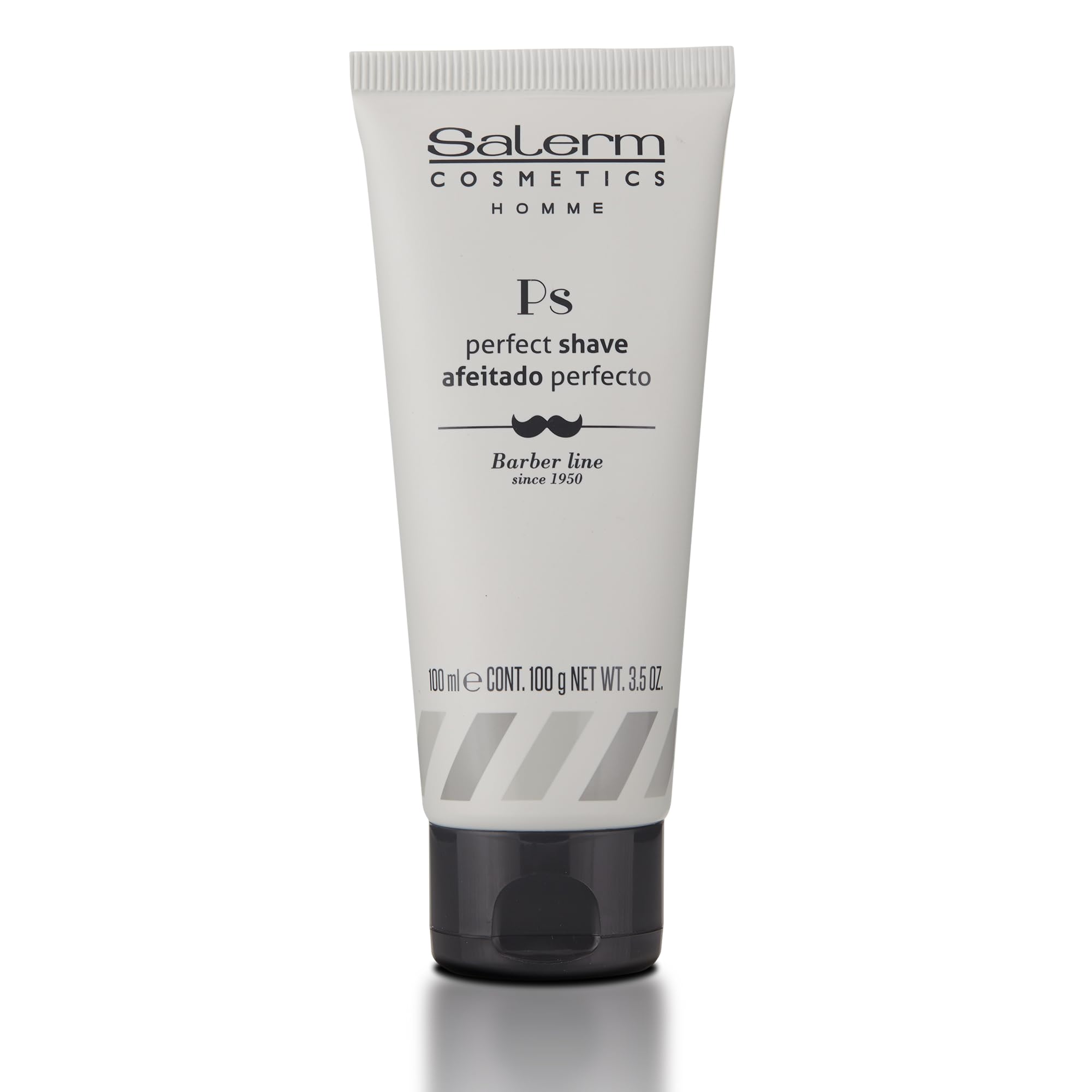 SALERM - Men's Shaving Gel - Perfect Shave Homme Barber Line - Transparent Gel for a Perfect Shave - Calms and Hydrates the Skin - Helps Reduce and Delay Hair Growth