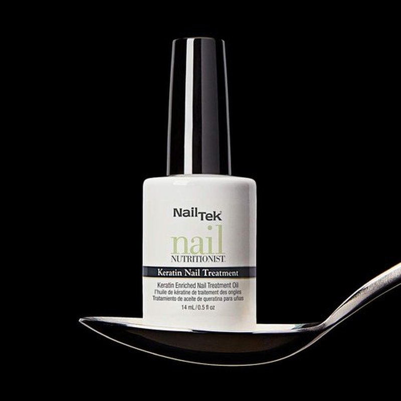 Nail Tek Nail Nutritionist, Keratin Enriched Nail Treatment Oil for Weak and Damaged Nails, 0.5 oz, 1-Pack