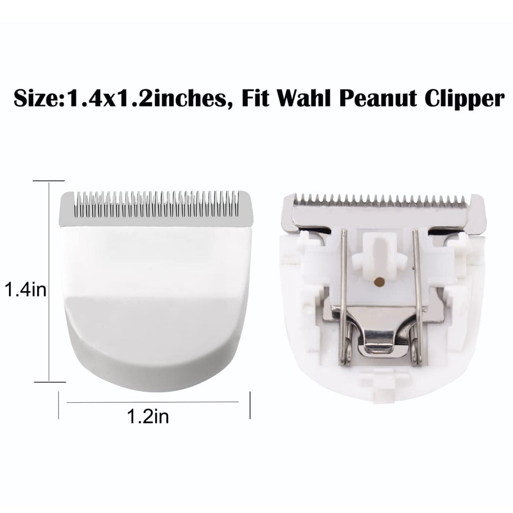 Replacement Blades #2068-300 Compatible with Wahl Peanut Clipper