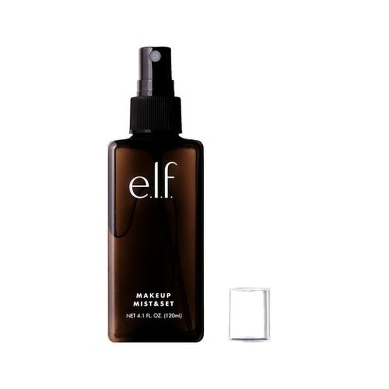 e.l.f. Makeup Mist & Set - Lightweight Hydrating Spray for All-Day Wear | Infused with Aloe, Green Tea & Cucumber - 4 Fl Oz