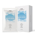 Cloud Deep Aqua Facial Mask - 10 Sheets | Korean Hydrating Face Sheet Mask for Daily Moisturizing