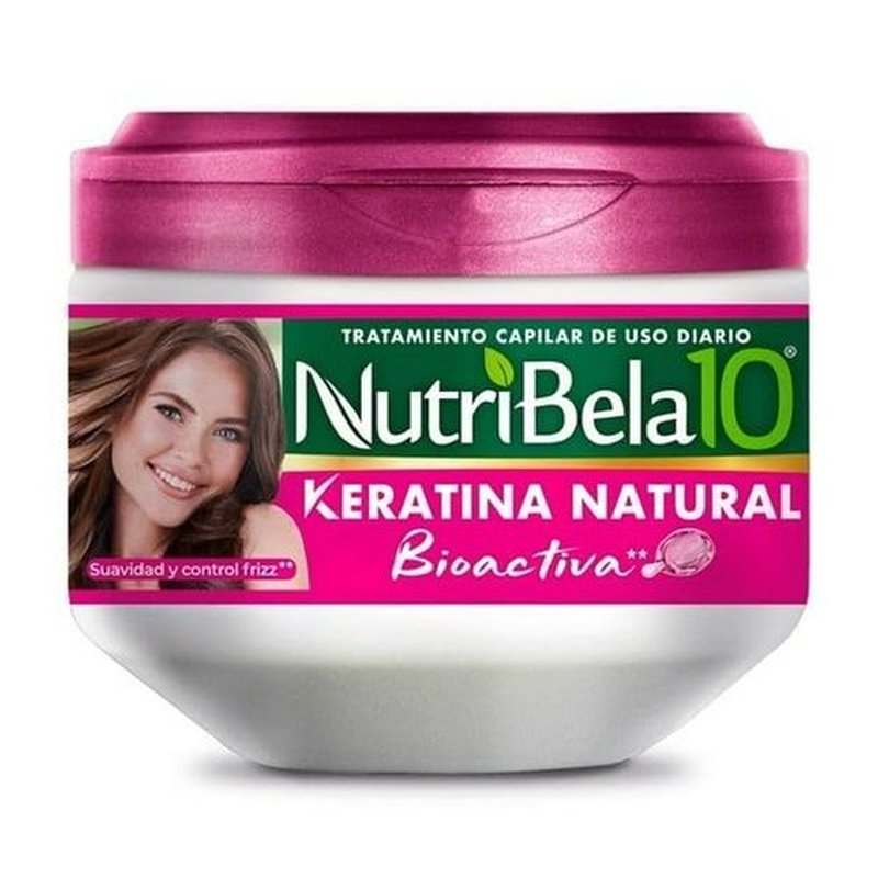 Tratamiento capilar Nutribela 10 keratina natural bioactiva 300 g