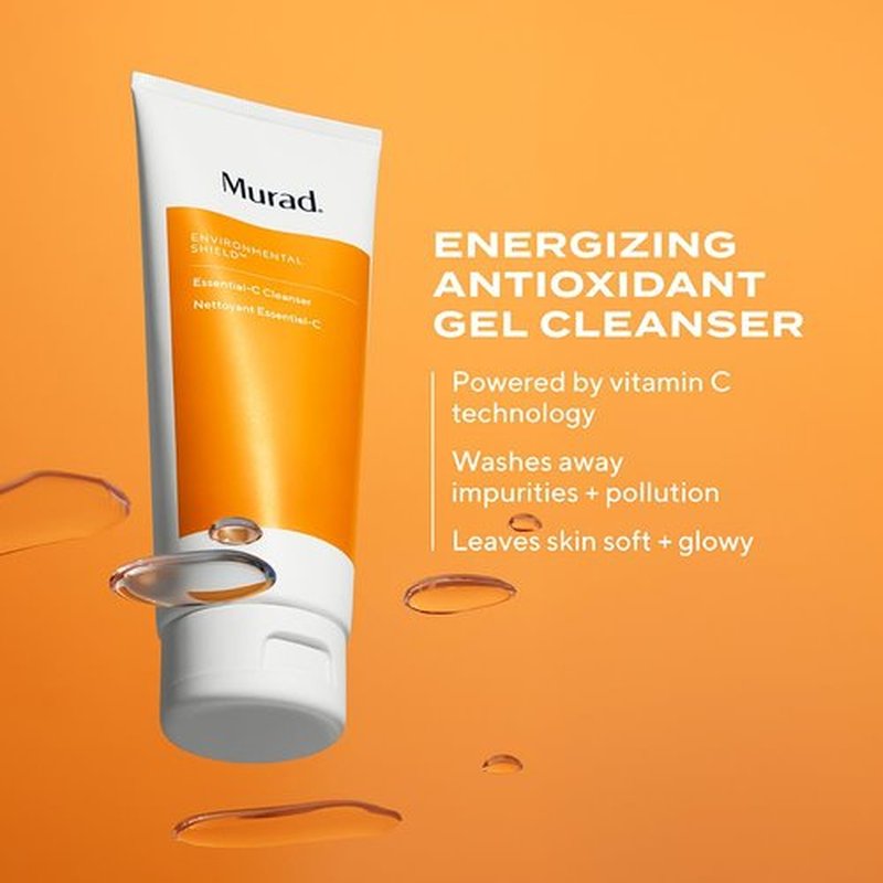 Murad Top 3 Derm-Recommended Actives - 3-Piece Trial Kit ($61 Value) - Daily Skincare Regimen - Ess-C Cleanser 2Fl Oz, Retinol Serum 0.33Fl Oz, Hydro Dynamic Moisturizer 0.25Fl Oz