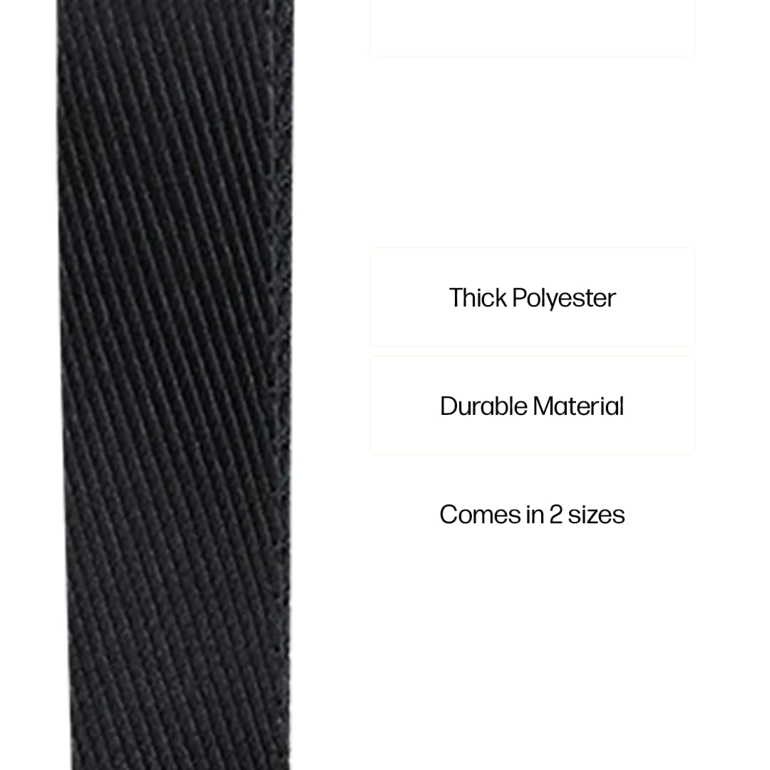 Thread Wallets Cool Neck Lanyard for Men & Women, Cute Key ID Badge & Wallet Holder (Black)