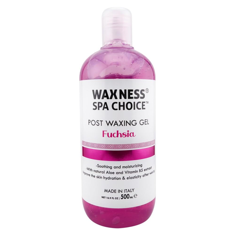 Waxness Spa Choice After Waxing Gel Fuchsia Sweet Berries16.9 fl oz 500 ml