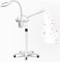 Skiennix Professional Facial Steamer - 2-in-1 Ozone Steamer with 5X Magnifying Lamp for Deep Hydration & Cleansing