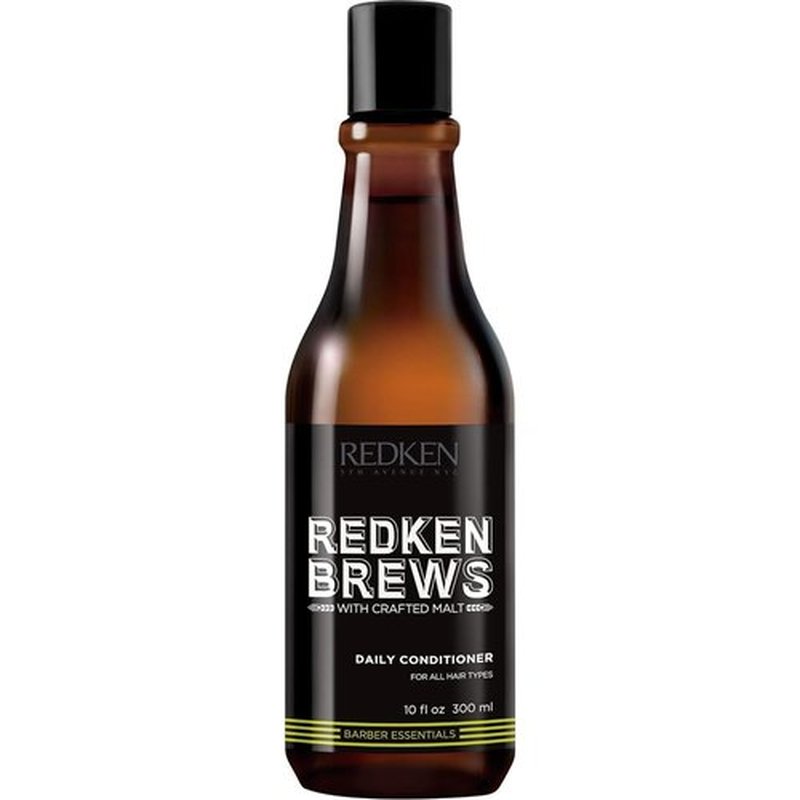 Redken Brews Daily Conditioner For Men - Moisturizes & Strengthens All Hair Types | Softens Dry Hair