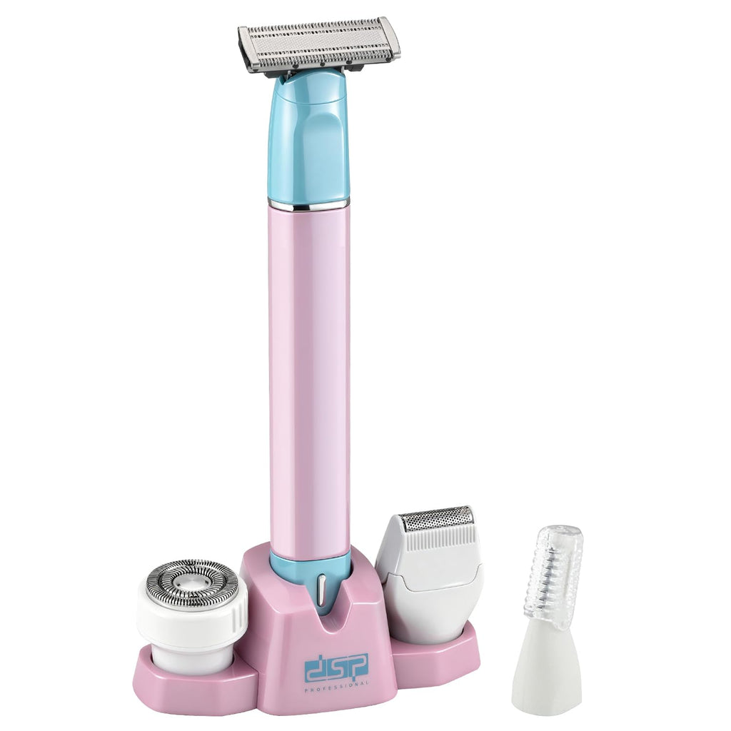 DSP 5-in-1 Ladies Grooming Kit,Cordless Rechargeable for Face, Body