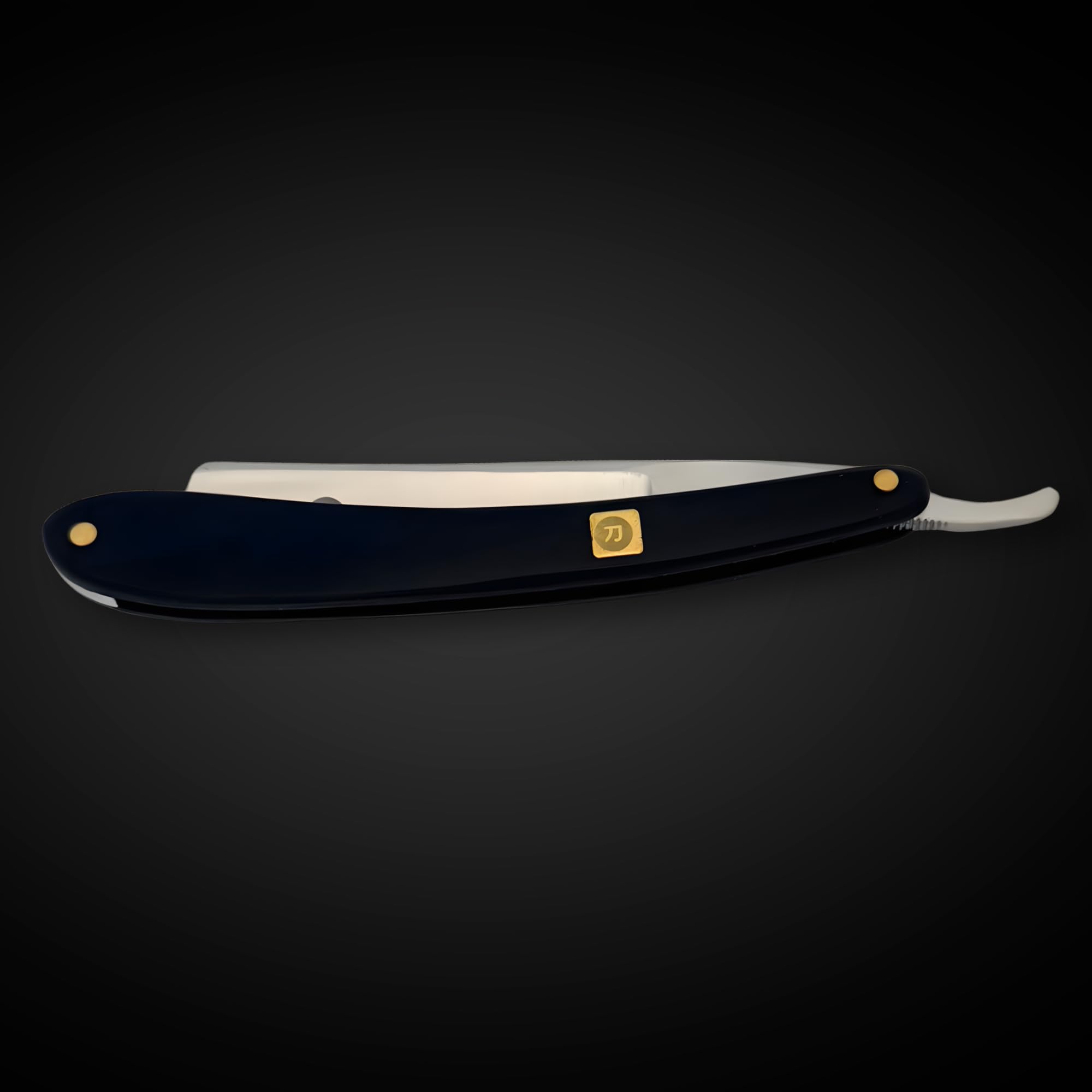 Saki Shears Professional Straight Razor for Men - Barber Shaving Razor - Wood Handle (Enjin)