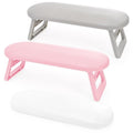 Hedume 3 Pack Nail Arm Rest, Foldable Nail Hand Rest, Plastic Nail Hand Pillow Nail Art Accessories Tool for Nail Tech, Manicure, Pedicure, Salon, Home Use