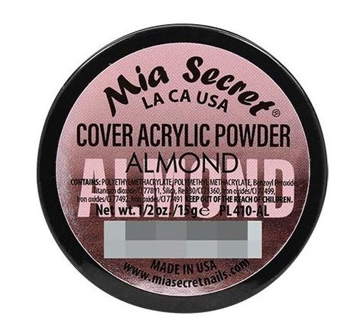 Mia Secret Acrylic Powder Cover Almond 1/2 oz.