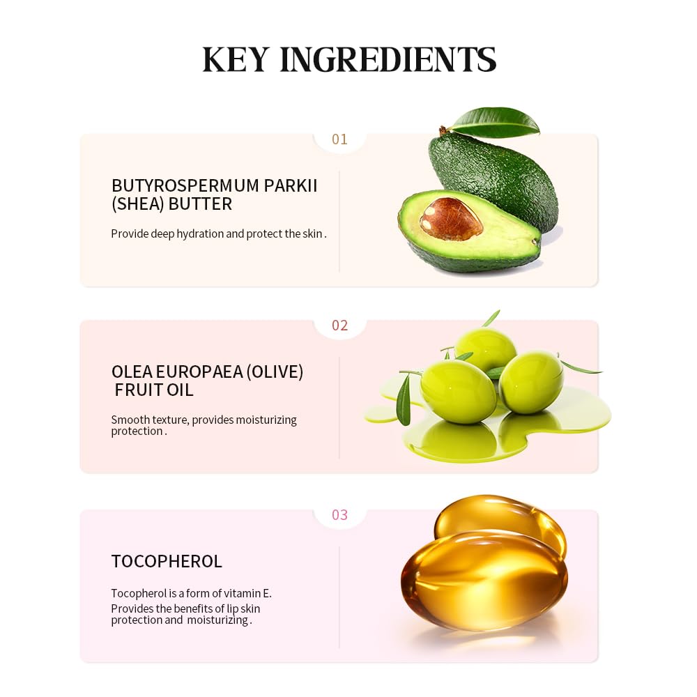 YumSova 4PCS Summer Lip Gloss Lipstick, Containing Natural Oils And Fruit Extracts, Can Soothe And Soften Dry Lips, Keep Moisture For A Long Time, And Is Not Sticky (4PCS)