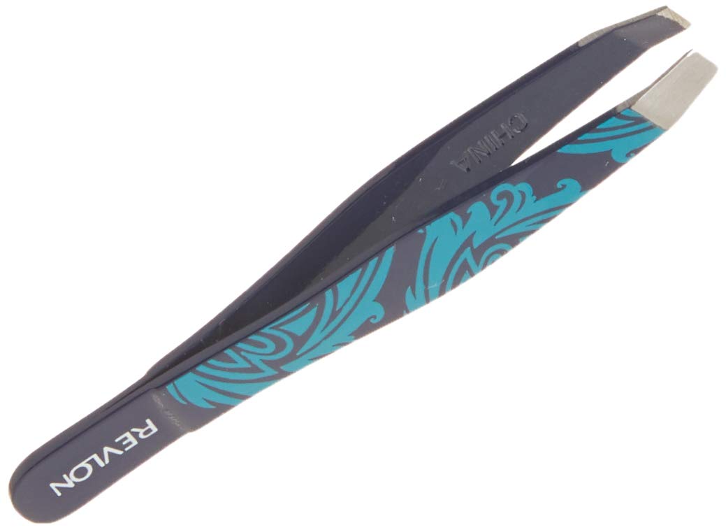 Revlon Mini Hair Removal Tweezer Set, Travel Set, High Precision Tweezers for Men, Women & Kids, Stainless Steel (Pack of 1)