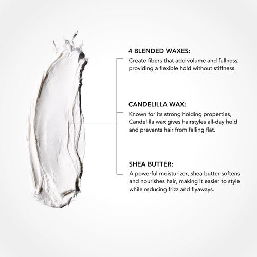 Blumaan Wax Fiber For Men - Adds Volume & All-Day Hold - Natural Finish For All Hair Types