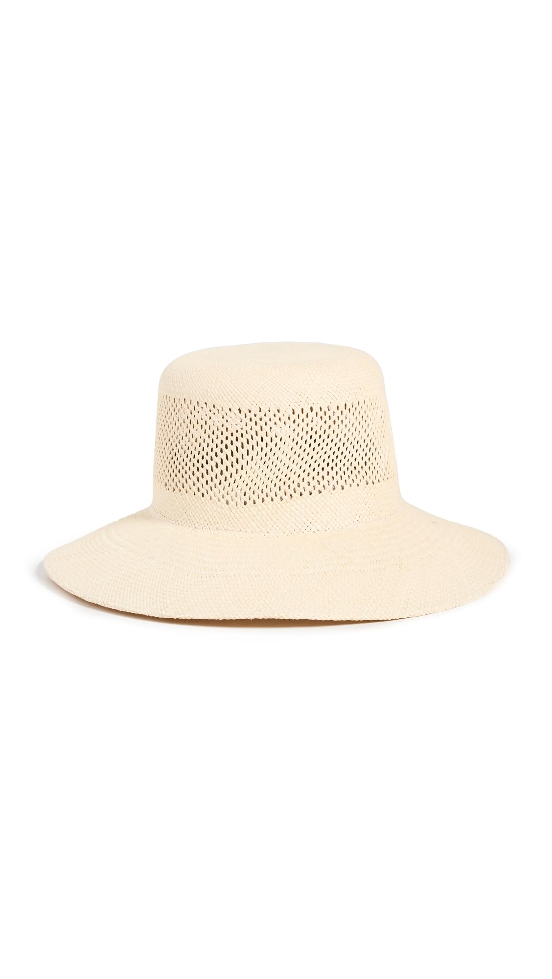 Brixton Women's Lopez Panama Straw Bucket Hat