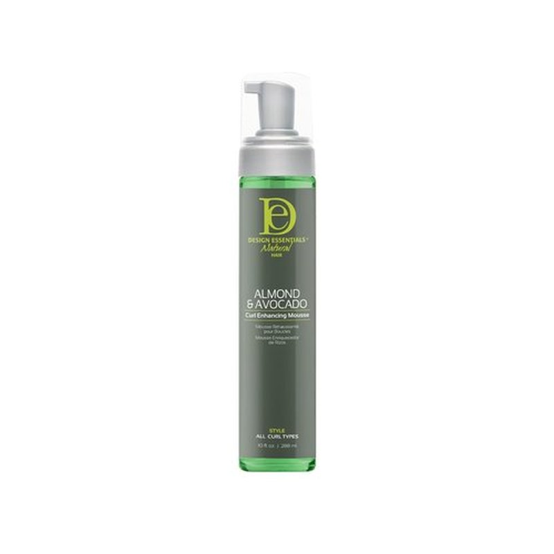 Design Essentials Curl Enhancing Hair Mousse for Curly Hair; Almond and Avocado Collection, 10 Ounce