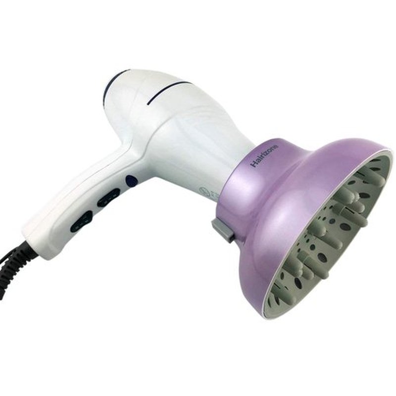 Hairizone Universal Hair Diffuser - Adaptable for Blow Dryers | Perfect for Curly & Wavy Hair, Lavender
