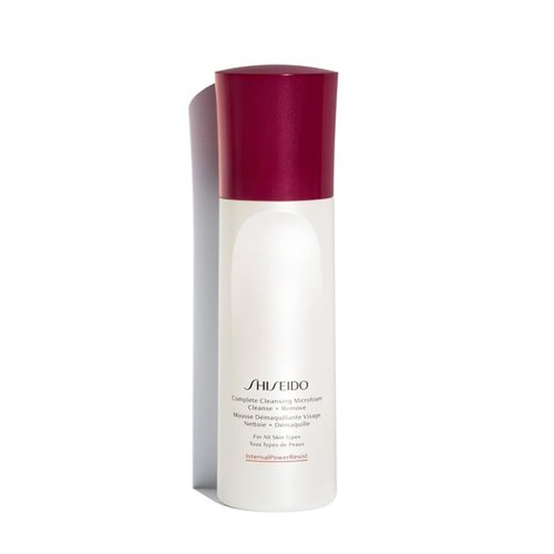 Shiseido Complete Cleansing Microfoam - Light Foaming Cleanser for Smooth, Hydrated Skin - 180 mL