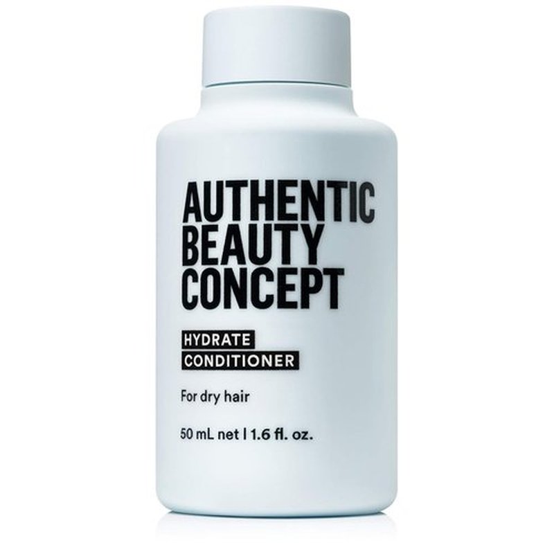 Authentic Beauty Concept Hydrate Conditioner - Moisture & Shine for Normal to Dry or Curly Hair | Vegan & Cruelty-Free