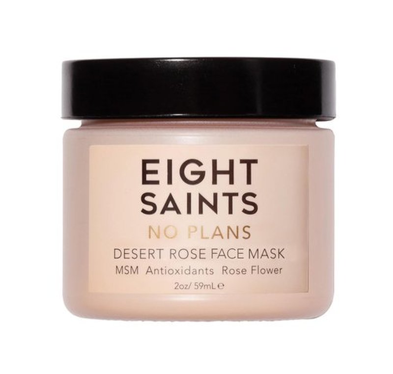 Eight Saints No Plans Clay Face Mask - Natural Pore Reducing Formula for Blemish-Free Skin | 2 Ounces