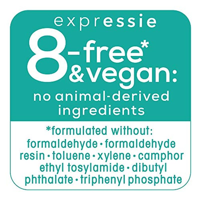 essie expressie Quick-Dry Vegan Nail Polish, Mid-Day Mocha, Cool Toned Soft Brown, 0.33 Ounce