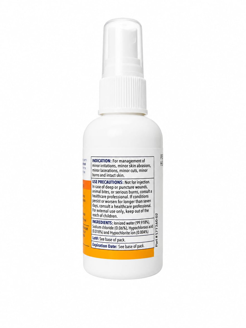SkinSmart Antimicrobial Facial Cleanser Spray to Remove Viruses and Bacteria Around Eyes, Nose and Mouth, Fight Maskne, 2 oz Spray (3 Pack) Non-Irritating Hypochlorous Acid
