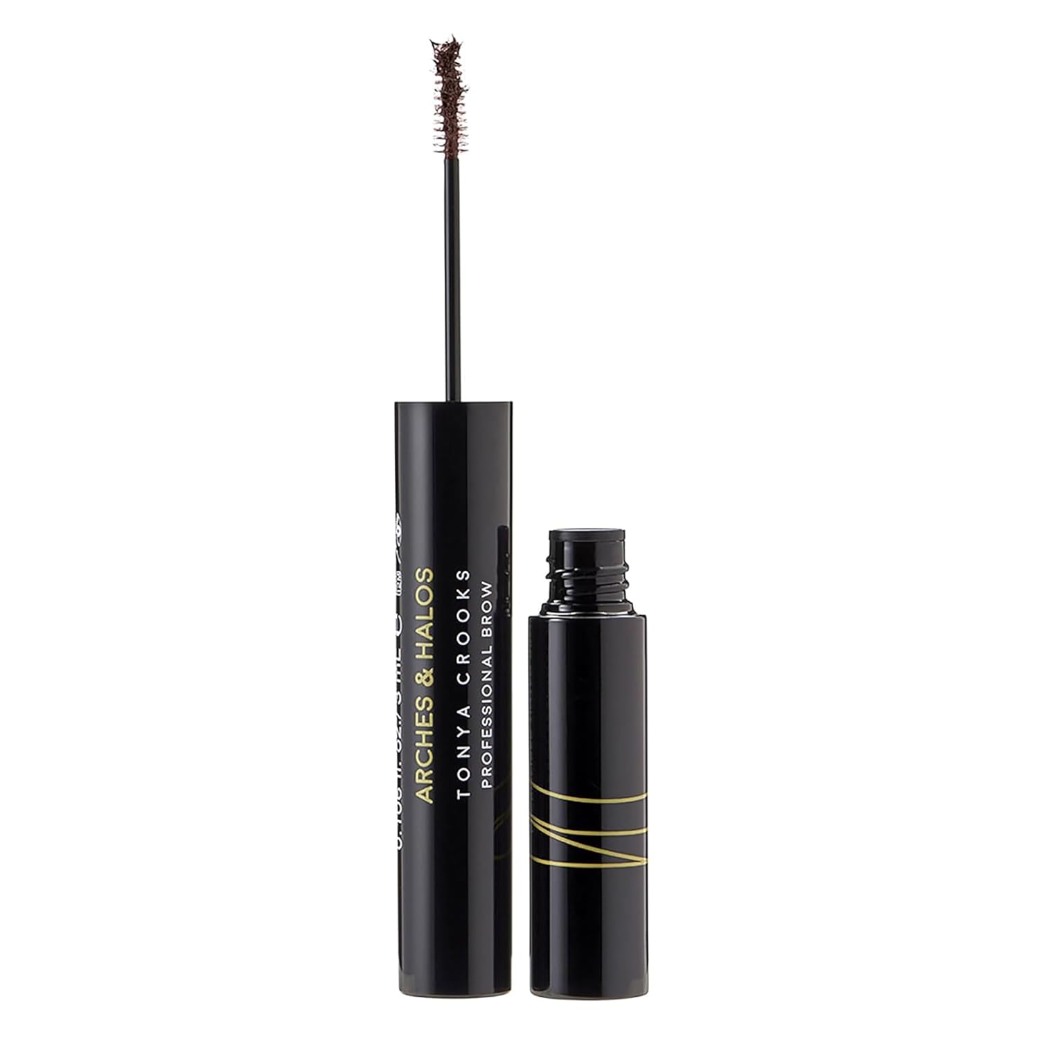 Arches and Halos Microfiber Tinted Brow Mousse - Rich Pigment Eyebrow Shaper - Water-Resistant - Auburn - 0.11 oz