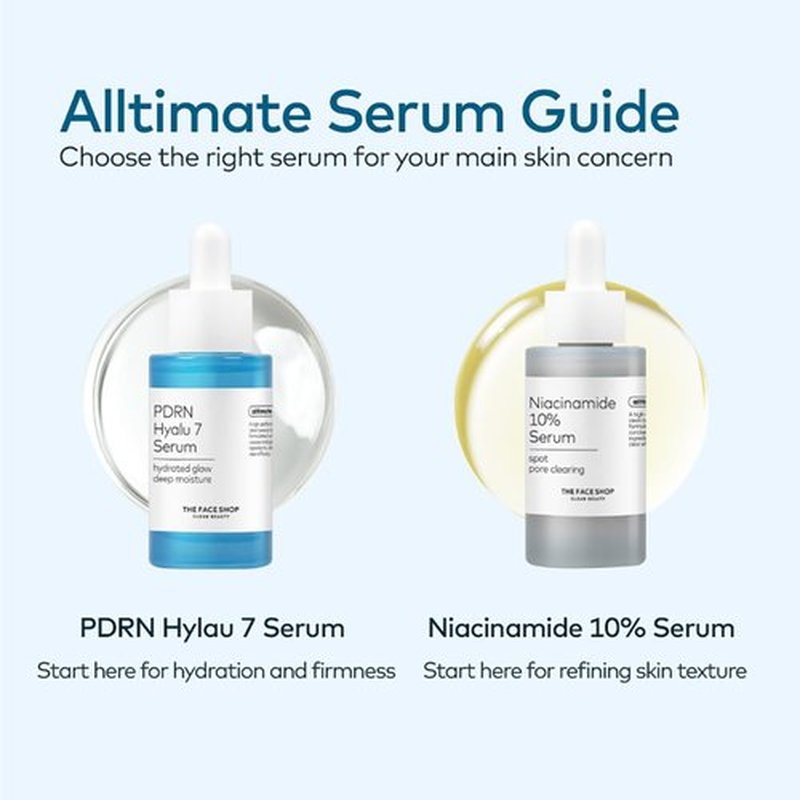 THE FACE SHOP Alltimate PDRN Hylauronic Acids Serum 30ml
