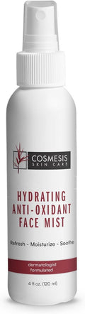Cosmesis Hydrating Anti-Oxidant Face Mist - Refreshing Tea Blend with Vitamins A & D - 4 Fl Oz