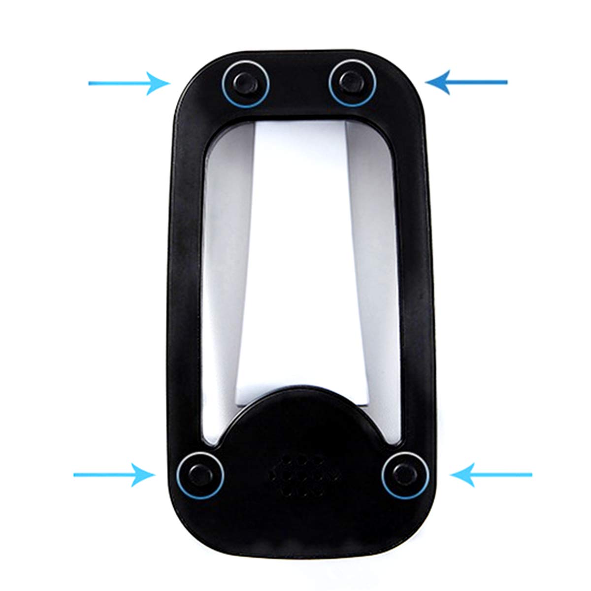 Leprato Electric Razor Holder, Foldable Electric Shaver Stand Base, Electric Shaver Storage Rack Bracket Home Bathroom Accesssories