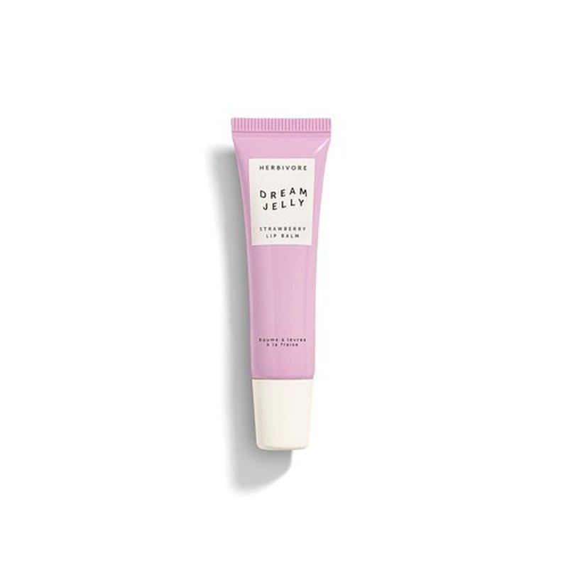 HERBIVORE Dream Jelly Lip Balm - Hydrating & Plumping Formula with Linoleic Acid, Shea Butter | Vegan & Cruelty-Free