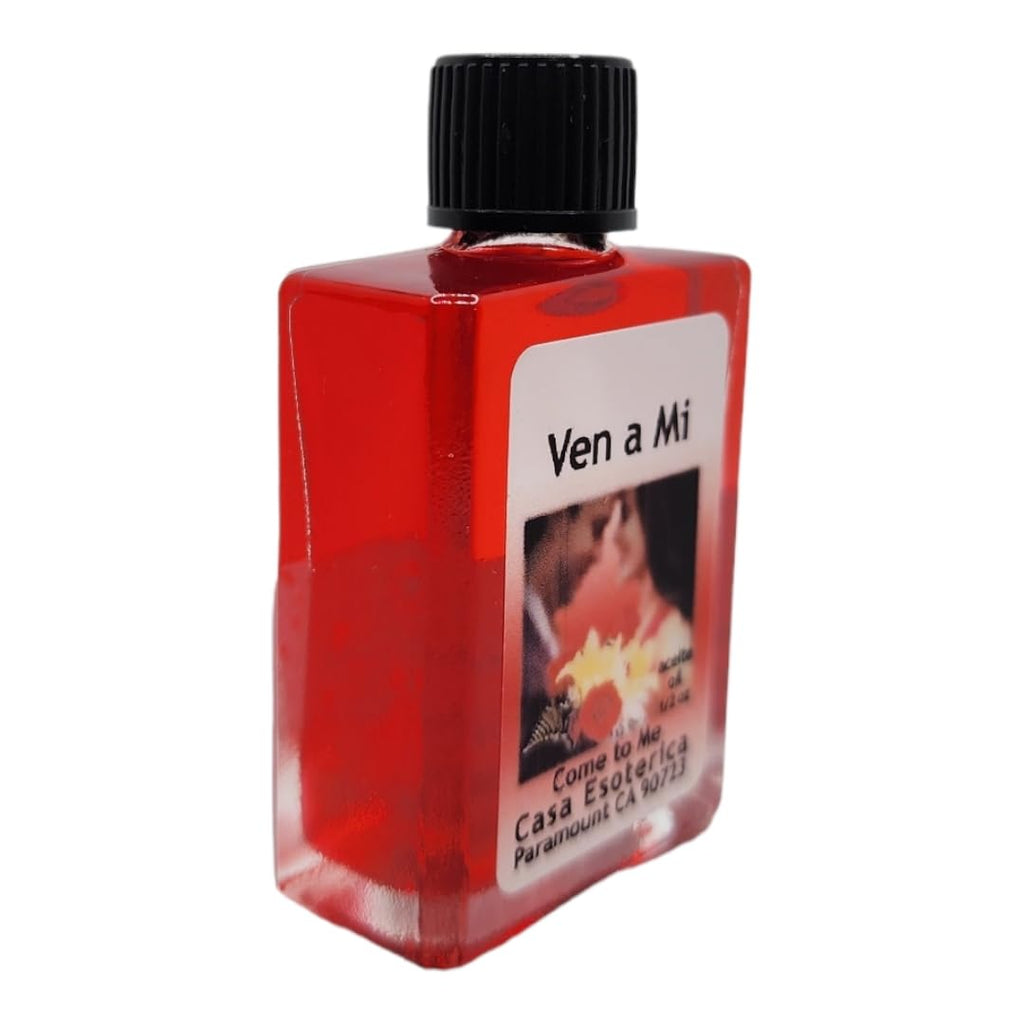Come to Me Oil (Ven a Mi Aceite) Spiritual Anointing Oil by CASA ESOTERICA MAGICK SPACE- Relationship Spell - Attraction & Love Spell - for Drawing Romance & Desires-0.5 FL OZ