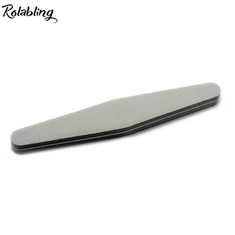 Rolabling Nail File 10 Pack 240/240 Grit Nail Buffer Manicure Pedicure Tools
