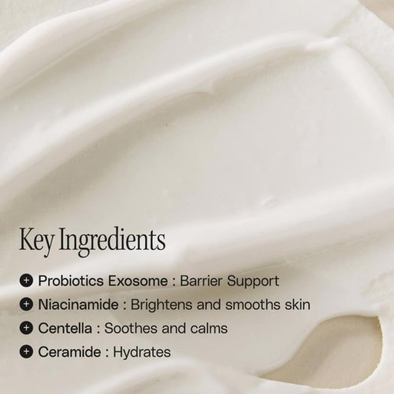 Skiennix Cream Wrapping Sheet Mask - Hydrating Probiotic Exosome Face Mask | 0.59 oz x 5 Sheets