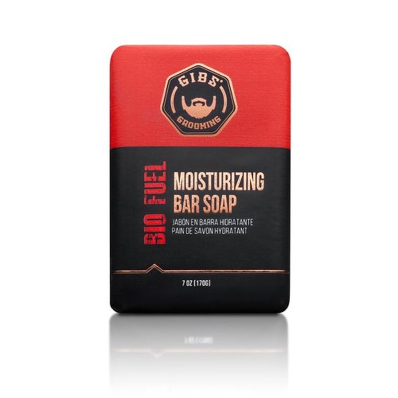 GIBS 7oz Bar Soap - Long Lasting Cleansing & Moisturizing Formula for Healthy Skin