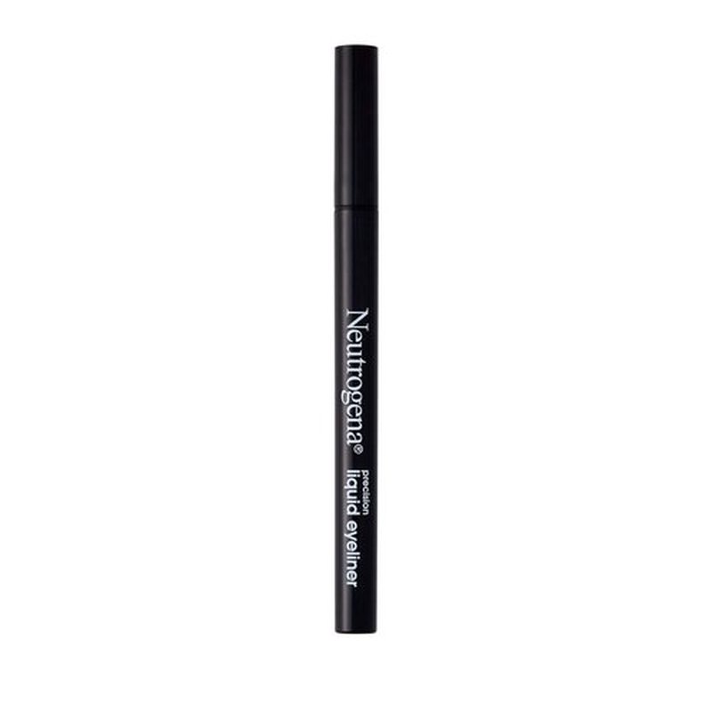 Neutrogena Precision Liquid Eyeliner - Hypoallergenic, Smudge & Water-Resistant, Jet Black, 0.013 fl. oz