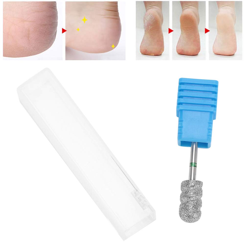 Stainless Steel Foot Nail Drill Bit B1 for Exfoliating, Polishing & Callus Removal | Durable & Lightweight Nail Grinding Head for Professional Foot Care